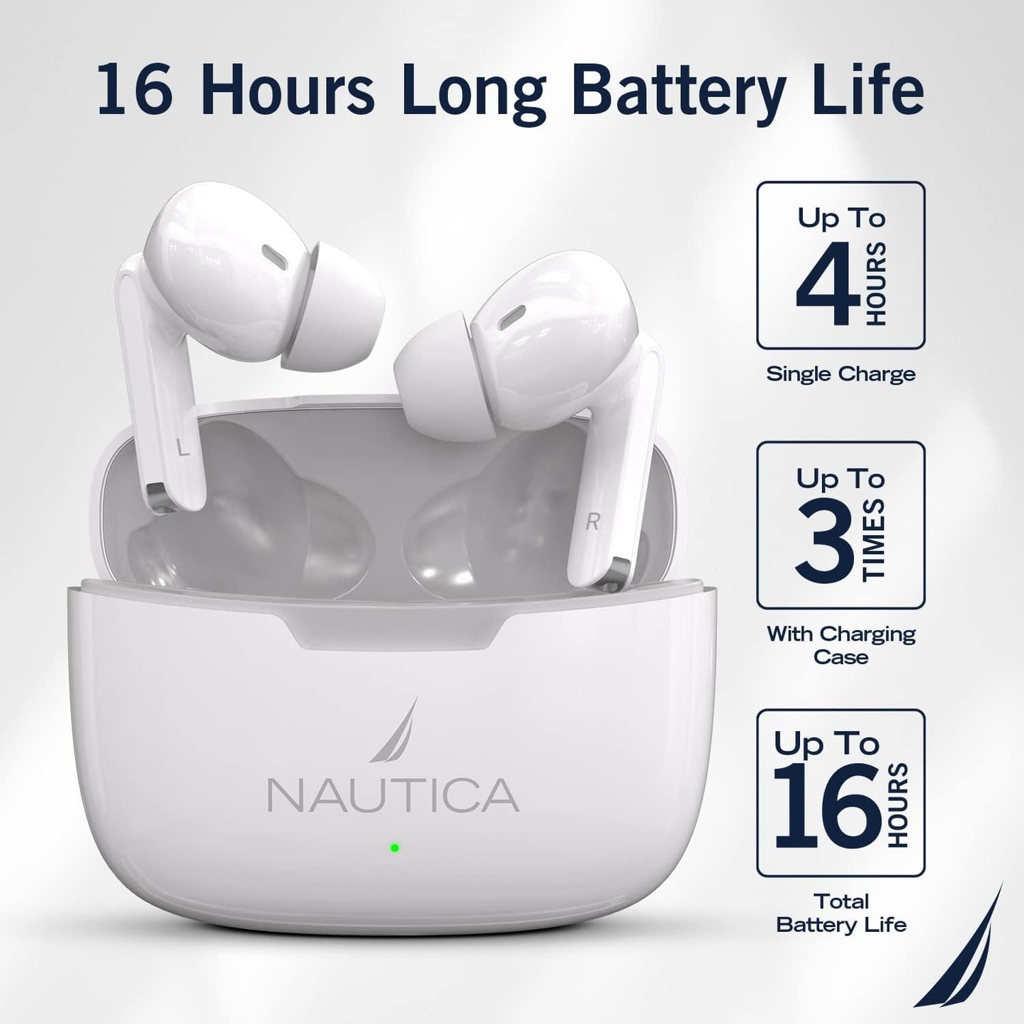Nautica T200 Wireless Stereo Earbuds