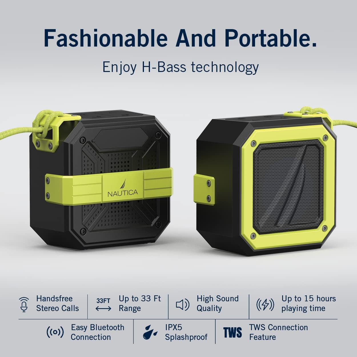 Nautica S100 Portable Bluetooth Outdoor Speaker
