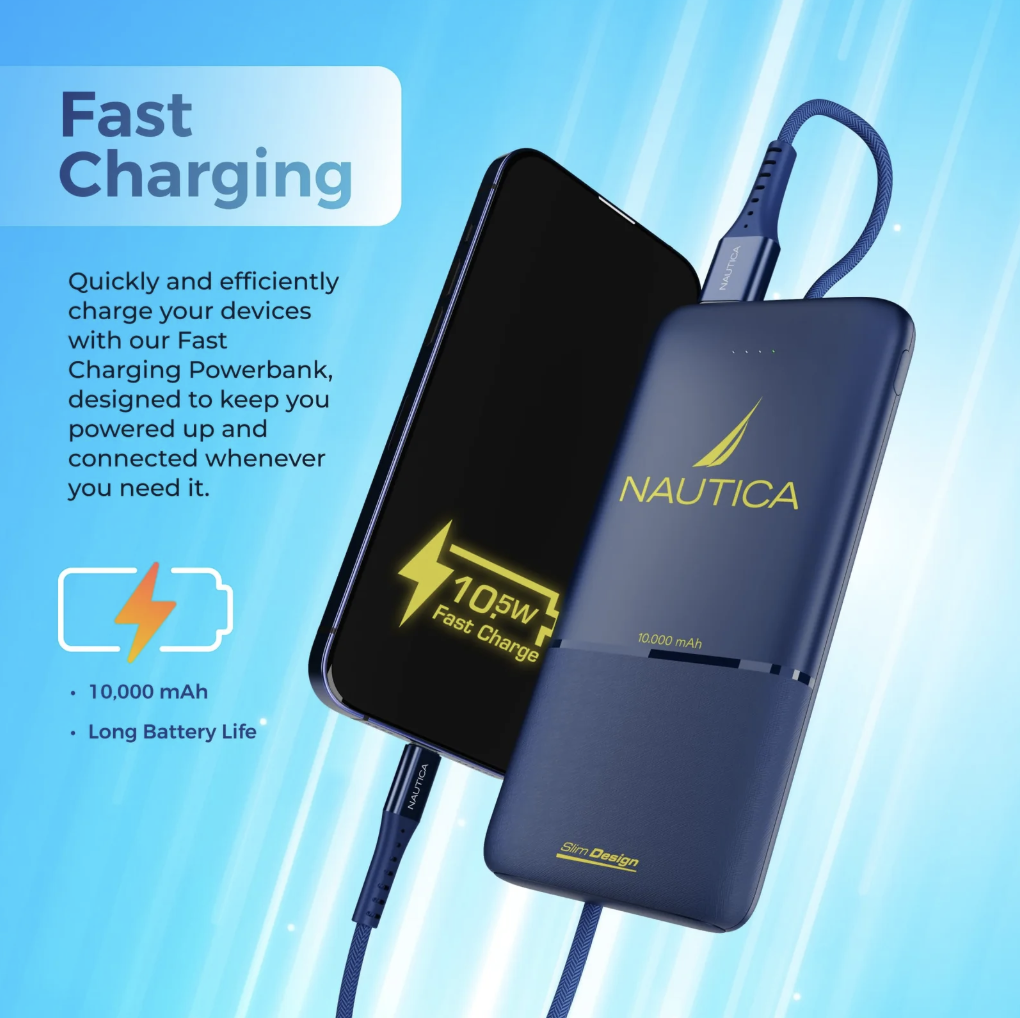 Nautica Urban PB210 Slim Design Portable Charger