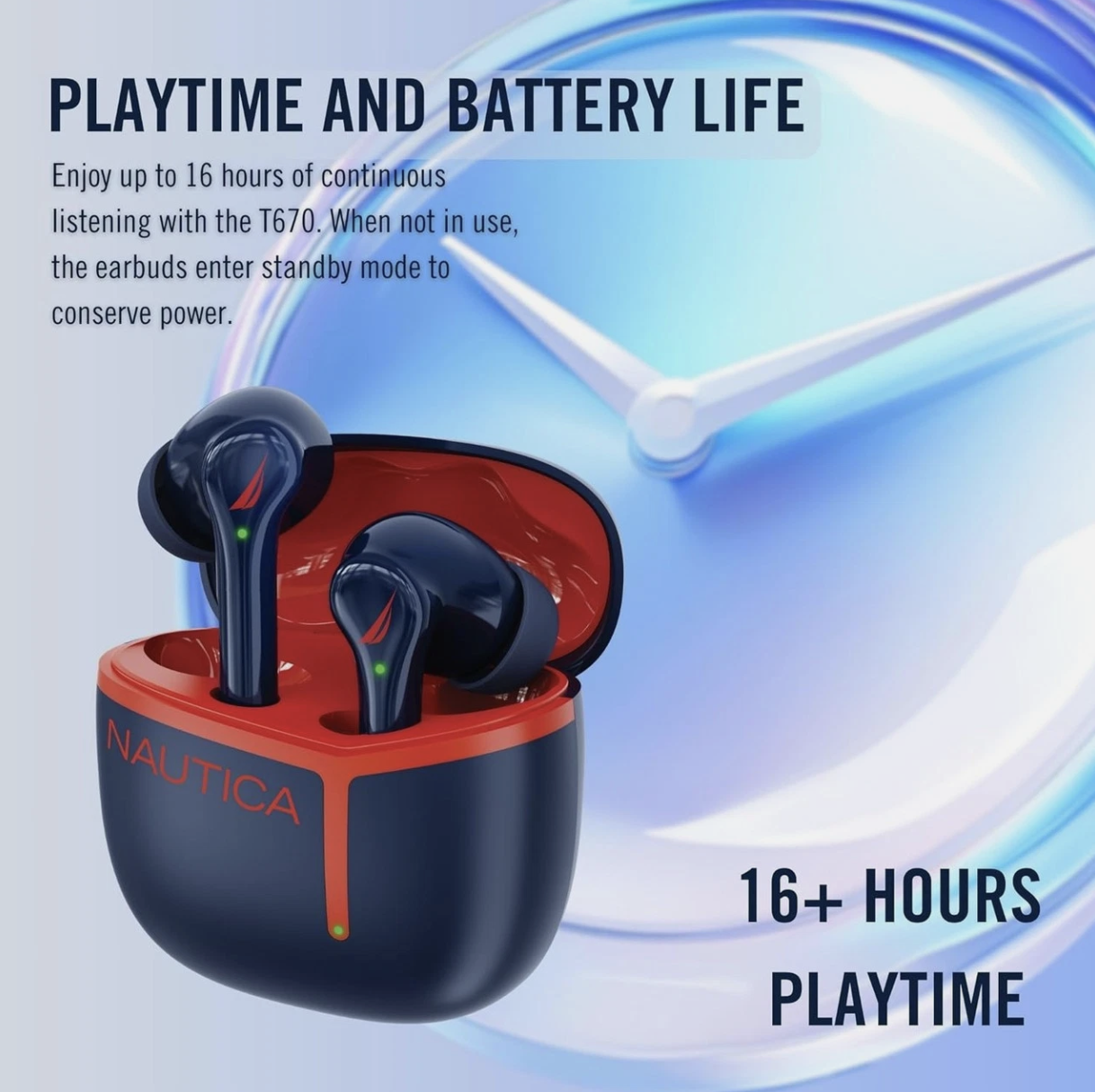Nautica Urban T670 True Wireless Stereo Earbuds with Charging Case