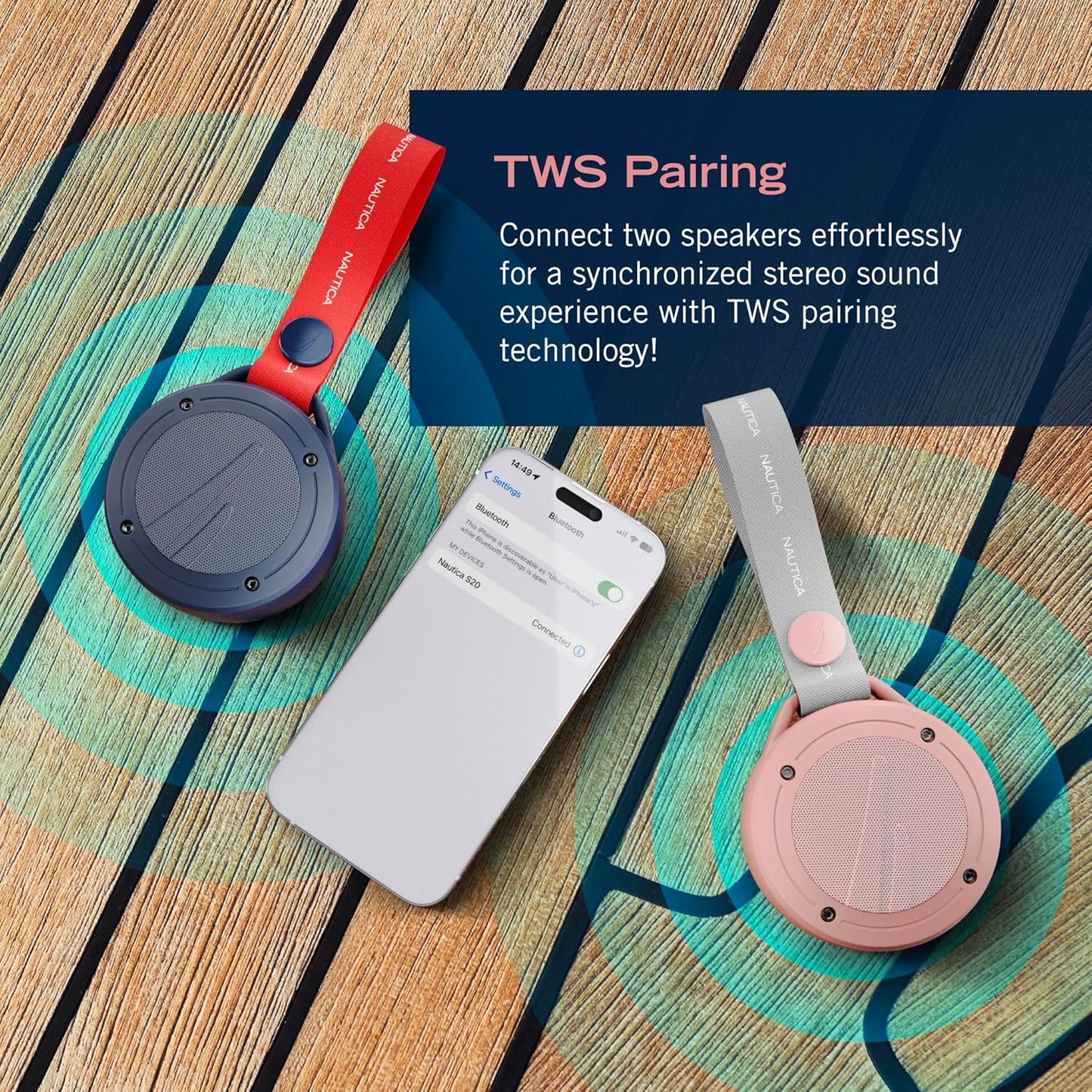 Nautica S20 Portable Bluetooth Speaker