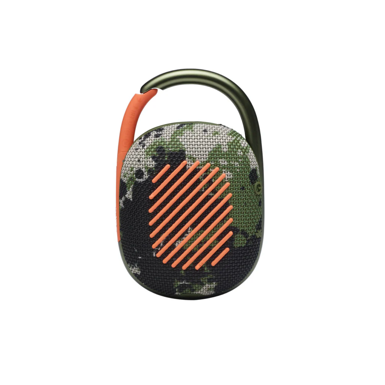 Portable speaker with camouflage pattern