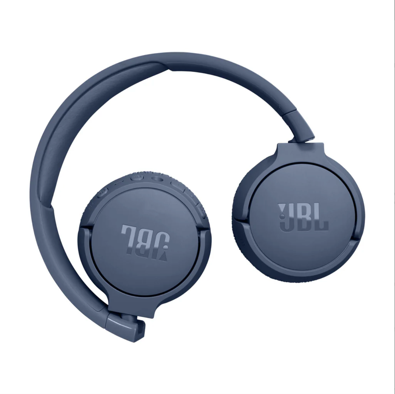 Blue JBL headphones