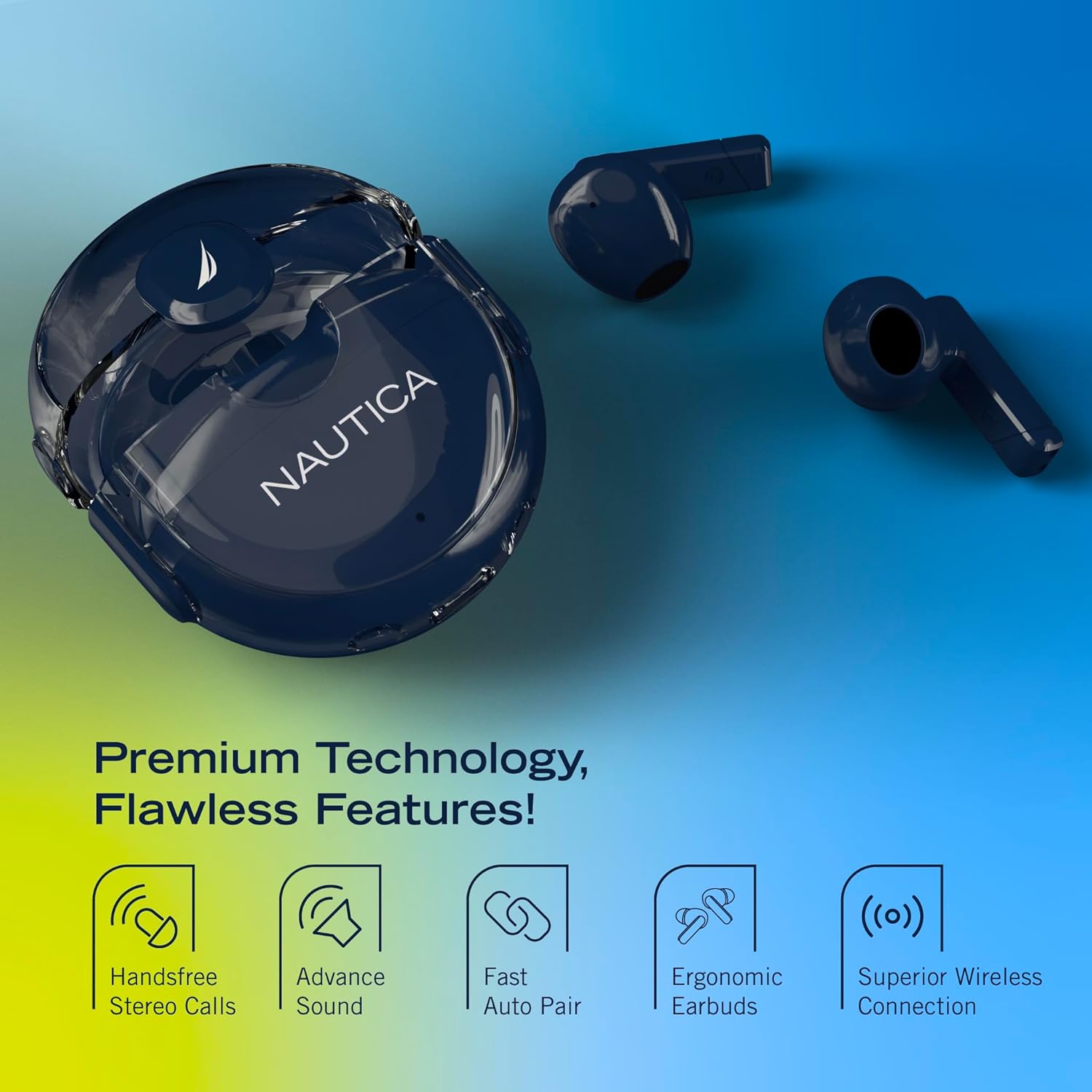 True wireless earbuds