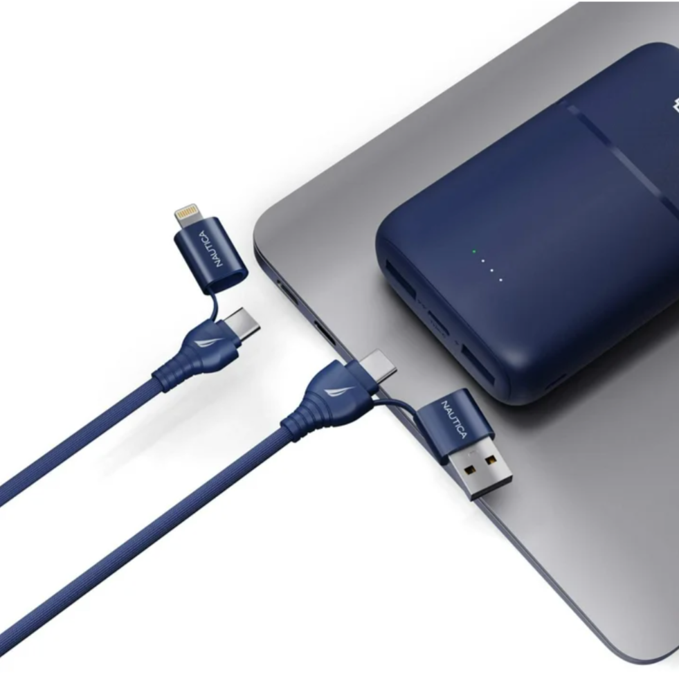  charging cables and power bank