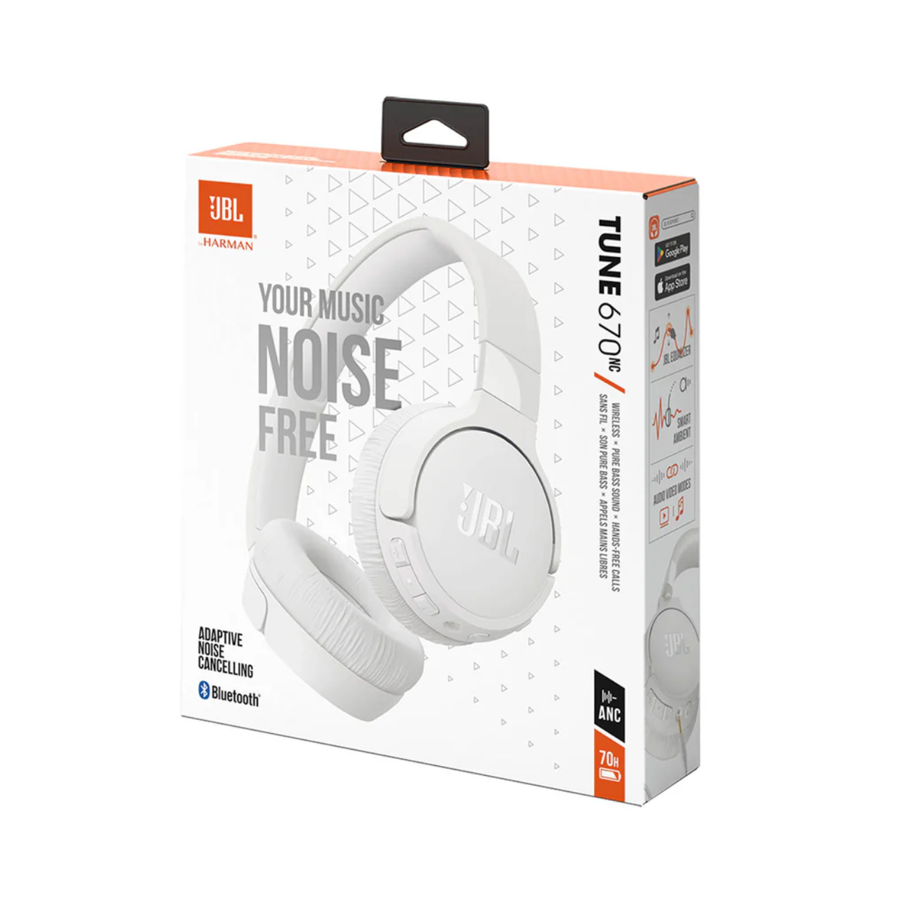 JBL Tune 670NC Wireless On-Ear Headphones