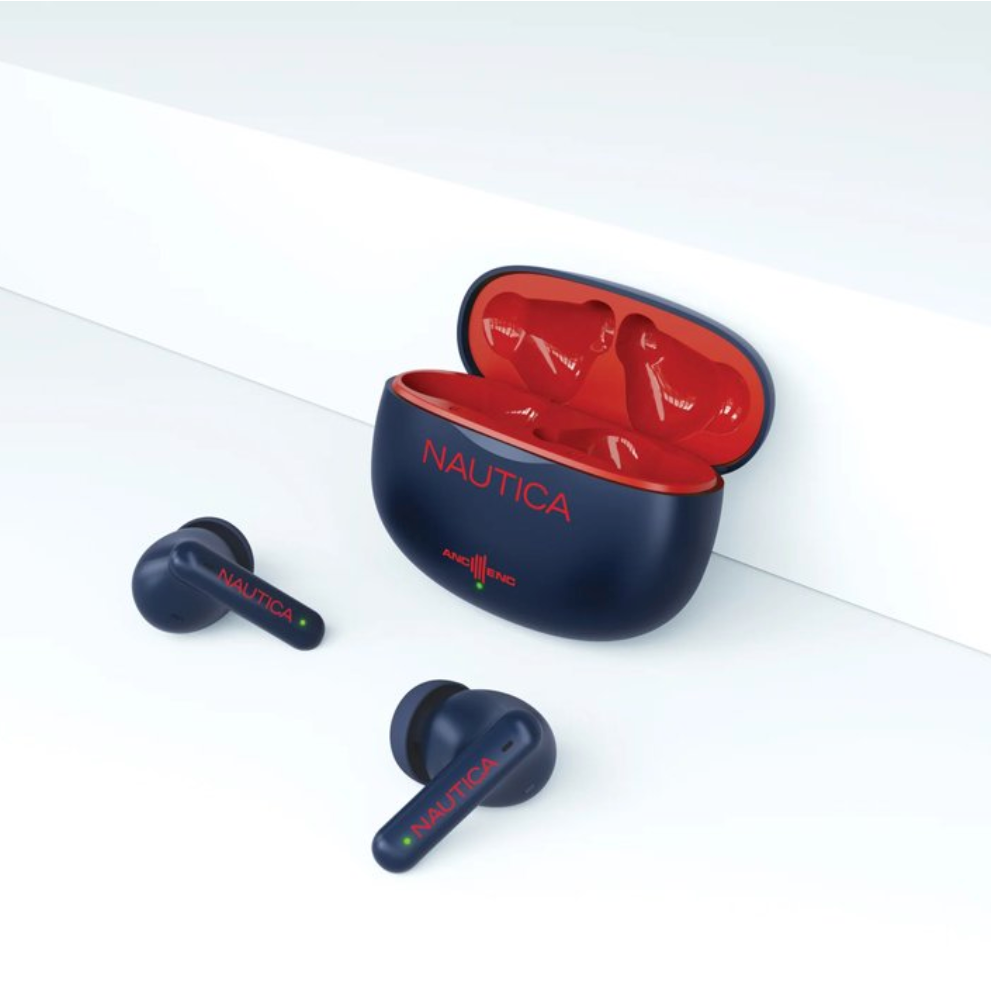Nautica (ANC + ENC) Wireless Stereo Earbuds with Charging Case T680