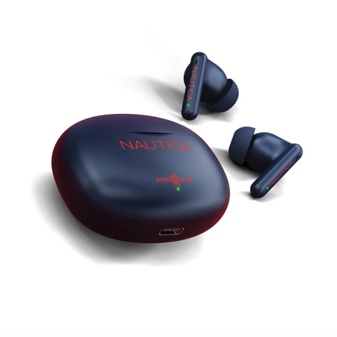 Nautica (ANC + ENC) Wireless Stereo Earbuds with Charging Case T680