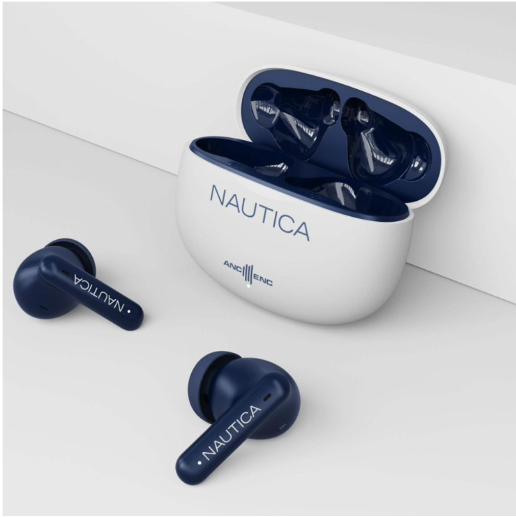 Nautica (ANC + ENC) Wireless Stereo Earbuds with Charging Case T680