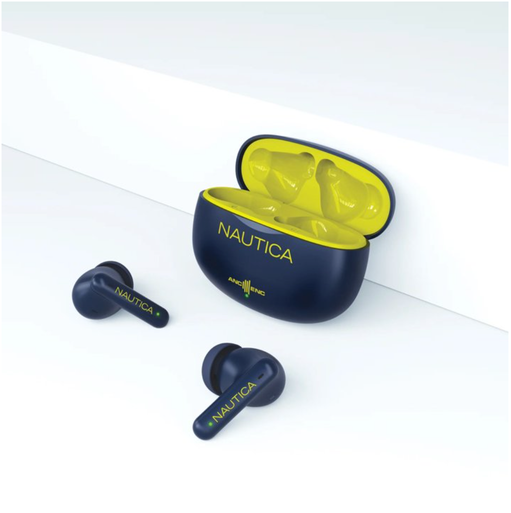Nautica (ANC + ENC) Wireless Stereo Earbuds with Charging Case T680