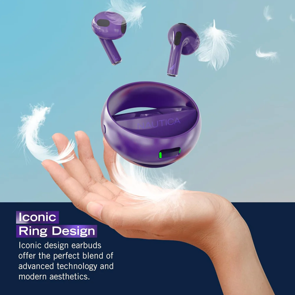 Nautica True Wireless Stereo Earbuds with Charging Case T700