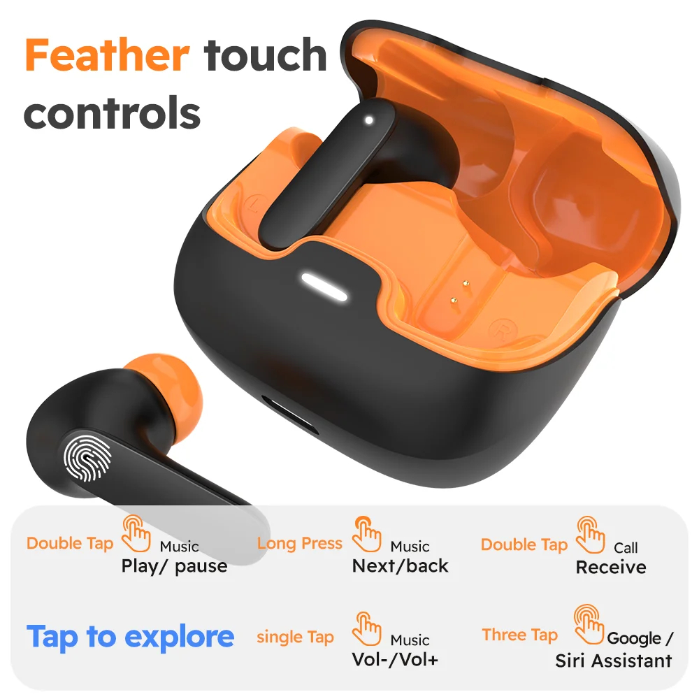 TWS Ultra Low Latency Bluetooth Earphones