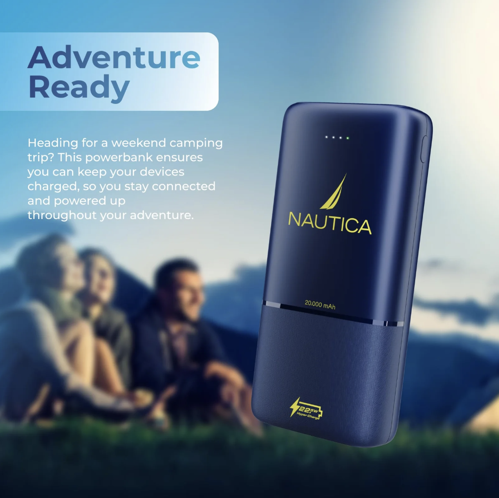 Nautica Urban PB220 20,000 mAh Portable Charger